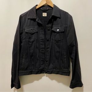 GAP Denim Jacket | Size Small | Black/Grey